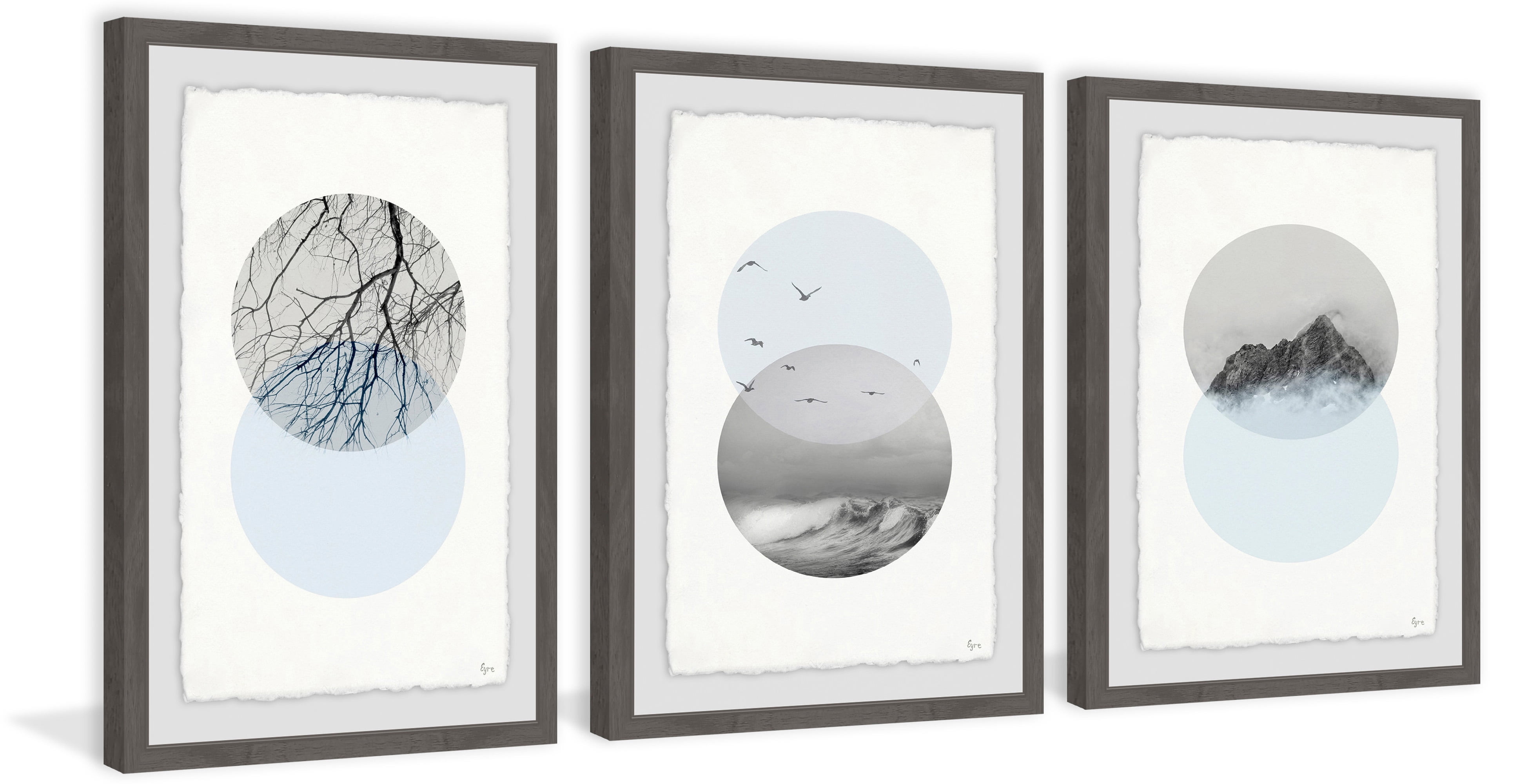 Marmont Hill Nature View Triptych