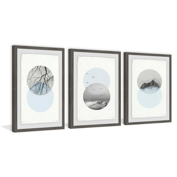 Marmont Hill Nature View Triptych