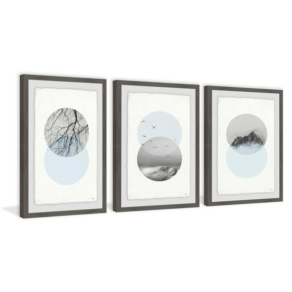 Marmont Hill Nature View Triptych