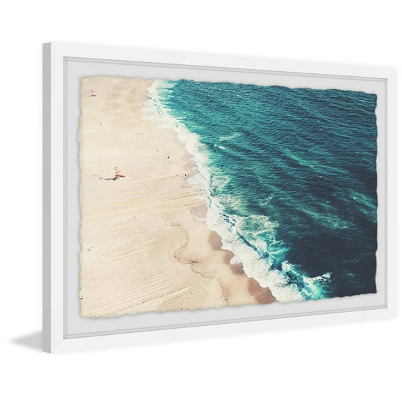 Marmont Hill Nazare Beach Framed Painting Print