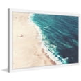 thumbnail image 1 of Marmont Hill "Nazare Beach" by Ingrid Beddoes Framed Painting Print, 1 of 6
