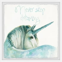 Marmont Hill Never Stop Dreaming V Framed Wall Art