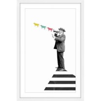 Marmont Hill "Nina Todos Verde I" by Bengoa Vazquez Framed Painting Print