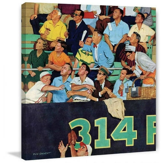 Marmont Hill No Time for a Hotdog by Richard Sargent Painting Print on Canvas