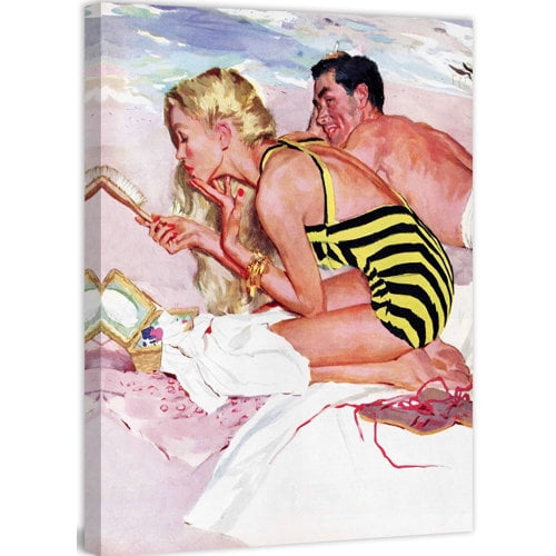 Marmont Hill "No Woman Is Worth It" by Joe de Mers Painting Print on Canva