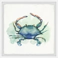 thumbnail image 1 of Marmont Hill Notre Bon Crabe Celeste Framed Wall Art, 1 of 6