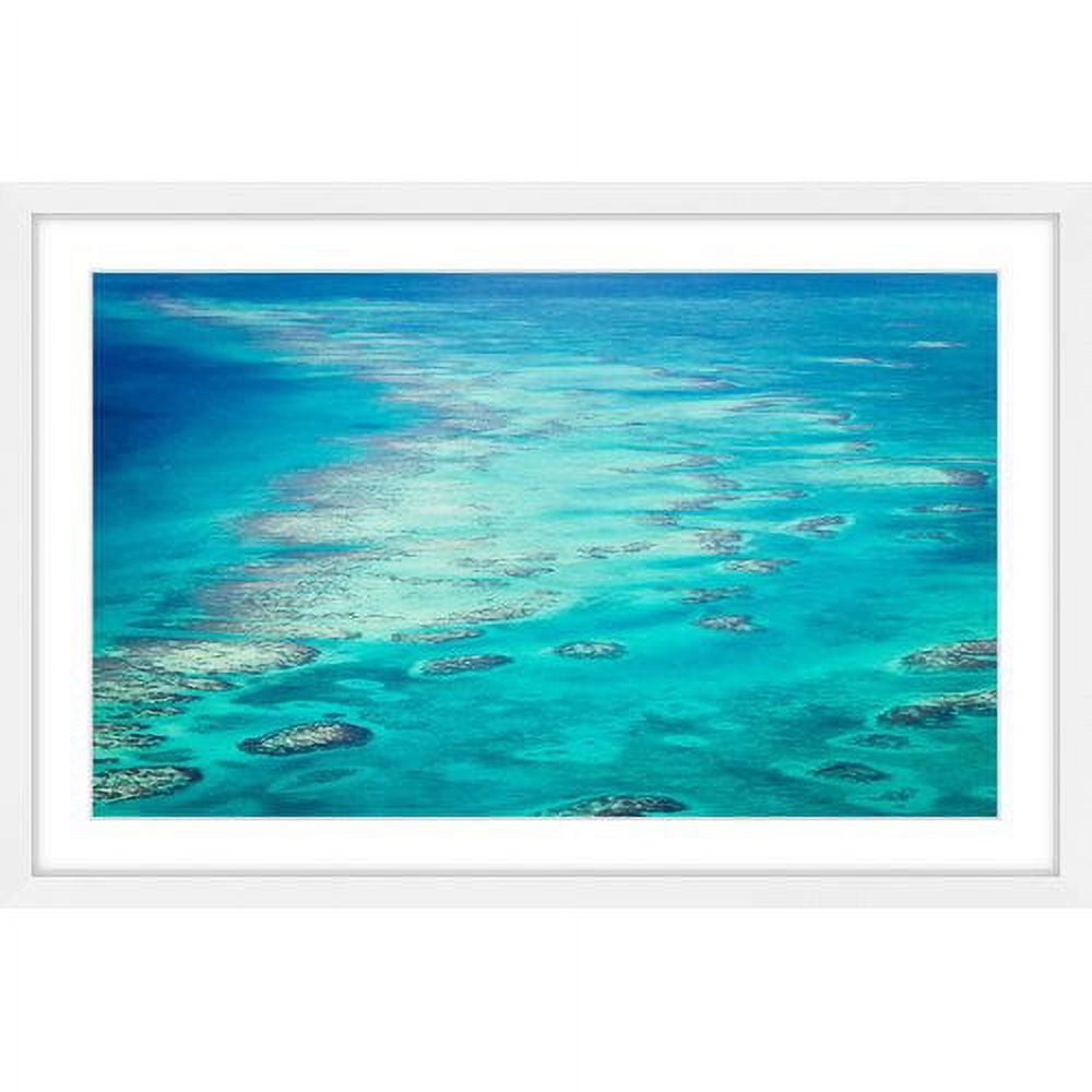 Marmont Hill "Ocean Rocks" Framed Painting Print