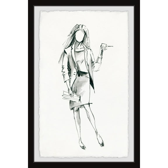 Marmont Hill Office Attire Framed Wall Art