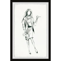 Marmont Hill Office Attire Framed Wall Art