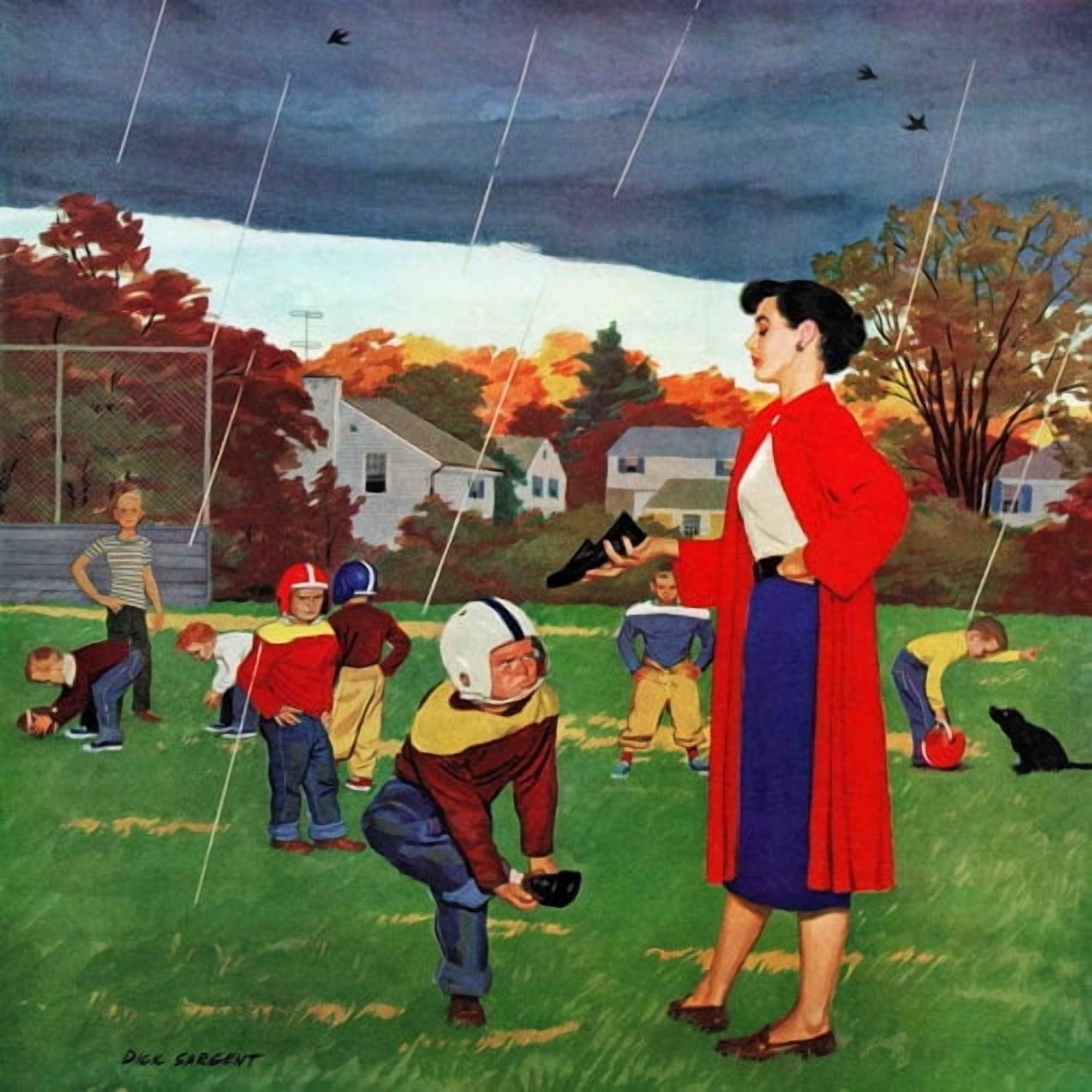Marmont Hill Oh Mother! by Richard Sargent Painting Print on Canvas