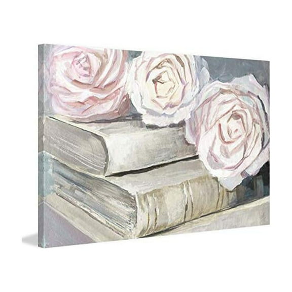 Marmont Hill Old Rose Painting Print on Wrapped Canvas