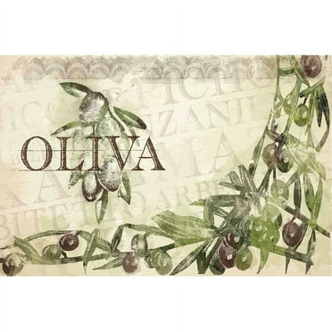 Marmont Hill "Olive" Painting Print on Canvas