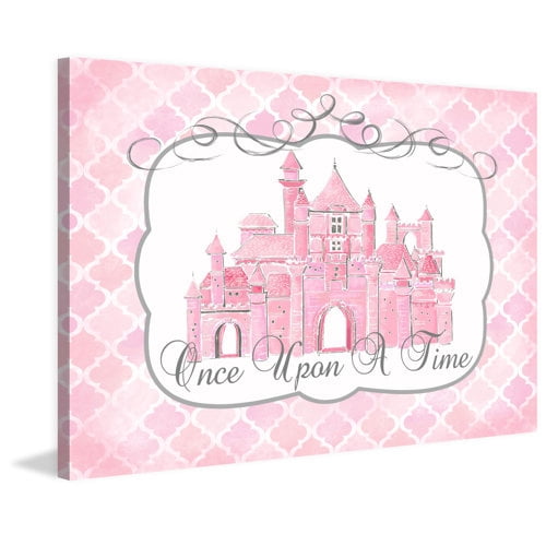 Marmont Hill "Once Upon a Time" by Reesa Qualia Painting Print on Wrapped Canvas