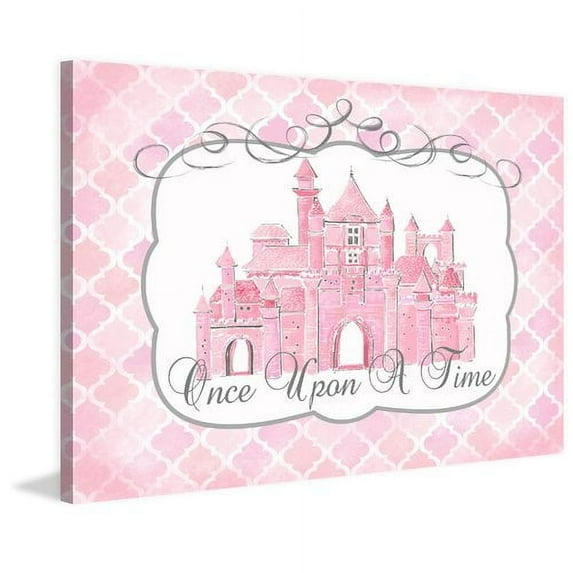 Marmont Hill "Once Upon a Time" by Reesa Qualia Painting Print on Wrapped Canvas