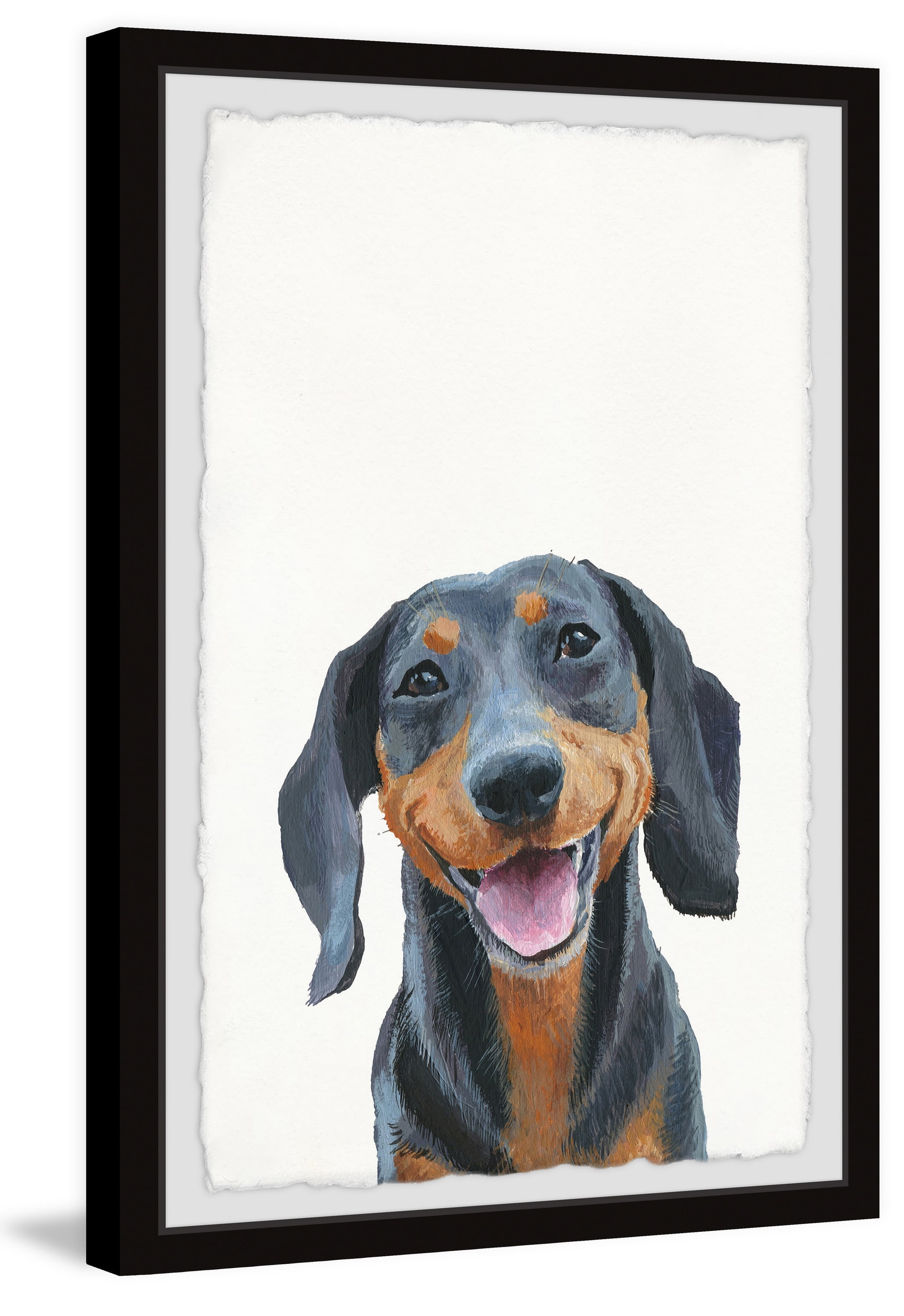 Marmont Hill "One Big Smile" Framed Painting Print