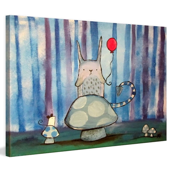 Marmont Hill One Red Balloon Wall Art