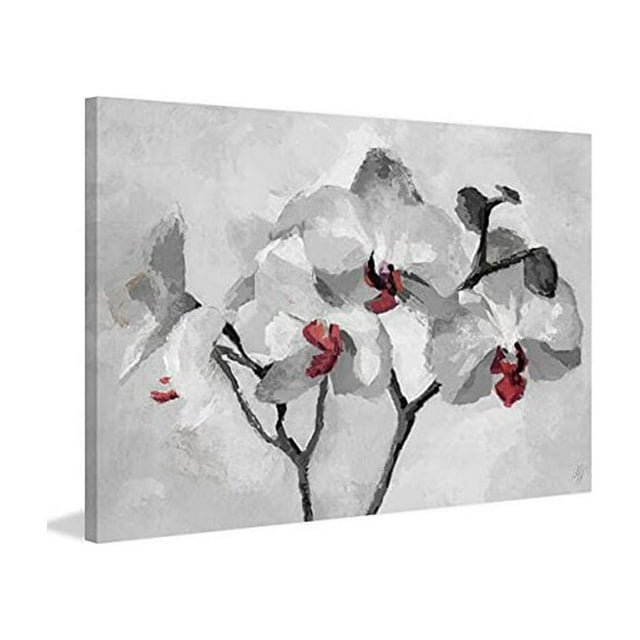 Marmont Hill Orchid Bloom II Painting Print on Wrapped Canvas