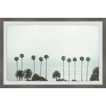 Marmont Hill Overlooking Palm Trees Framed Wall Art, 8" x 12"