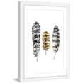 thumbnail image 1 of Marmont Hill "Owl Feathers" by Rachel Byler Framed Painting Art Print, 1 of 6