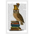 thumbnail image 1 of Marmont Hill "Owl on Books" Framed Painting Print, 1 of 1