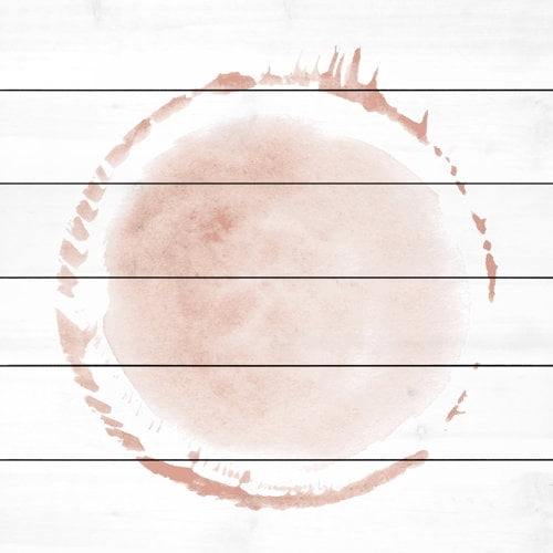 Marmont Hill "Pale Corona" Painting Print on White Wood