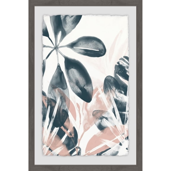 Marmont Hill Palm Leaf Layers I Framed Painting Print
