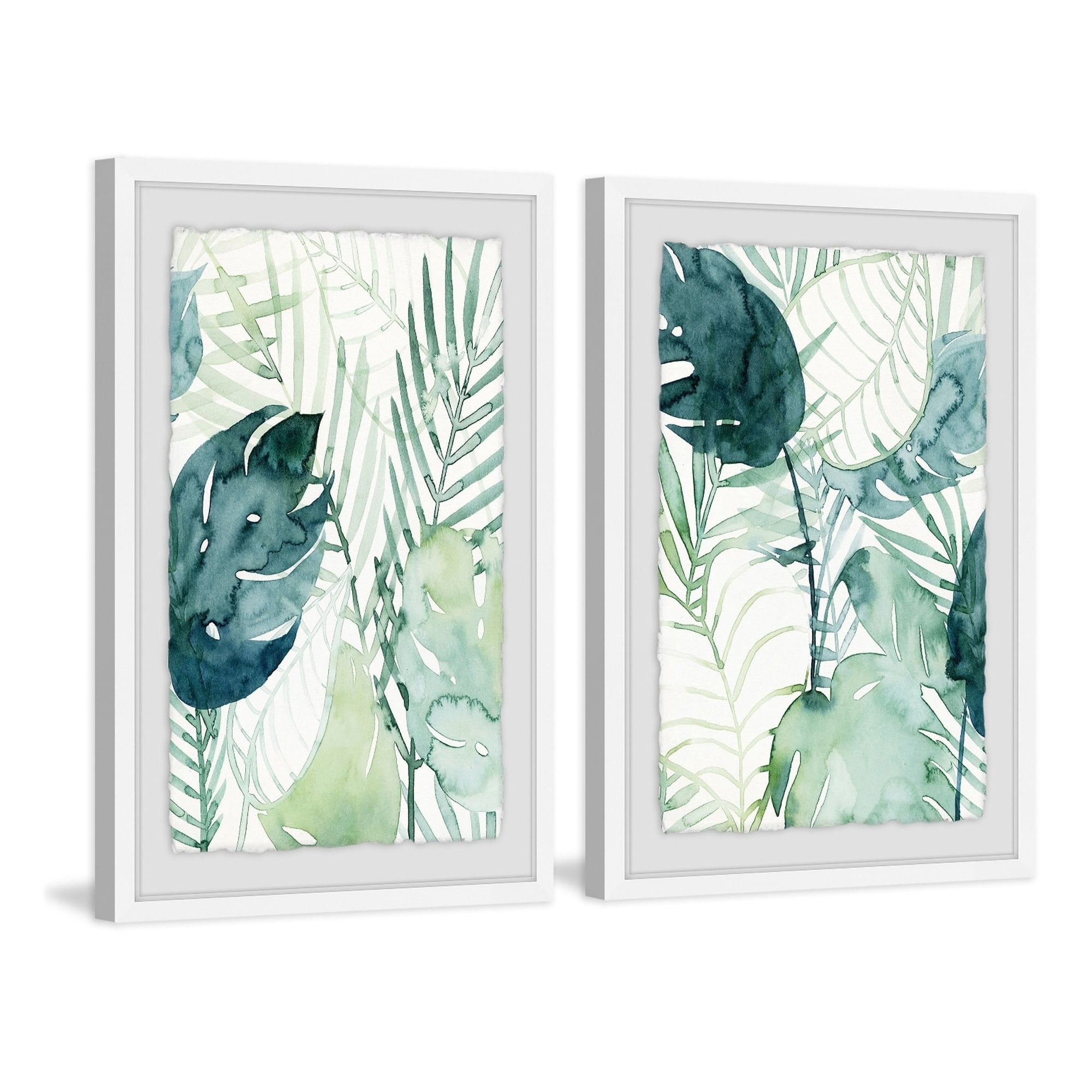 Marmont Hill Palm Pieces Diptych