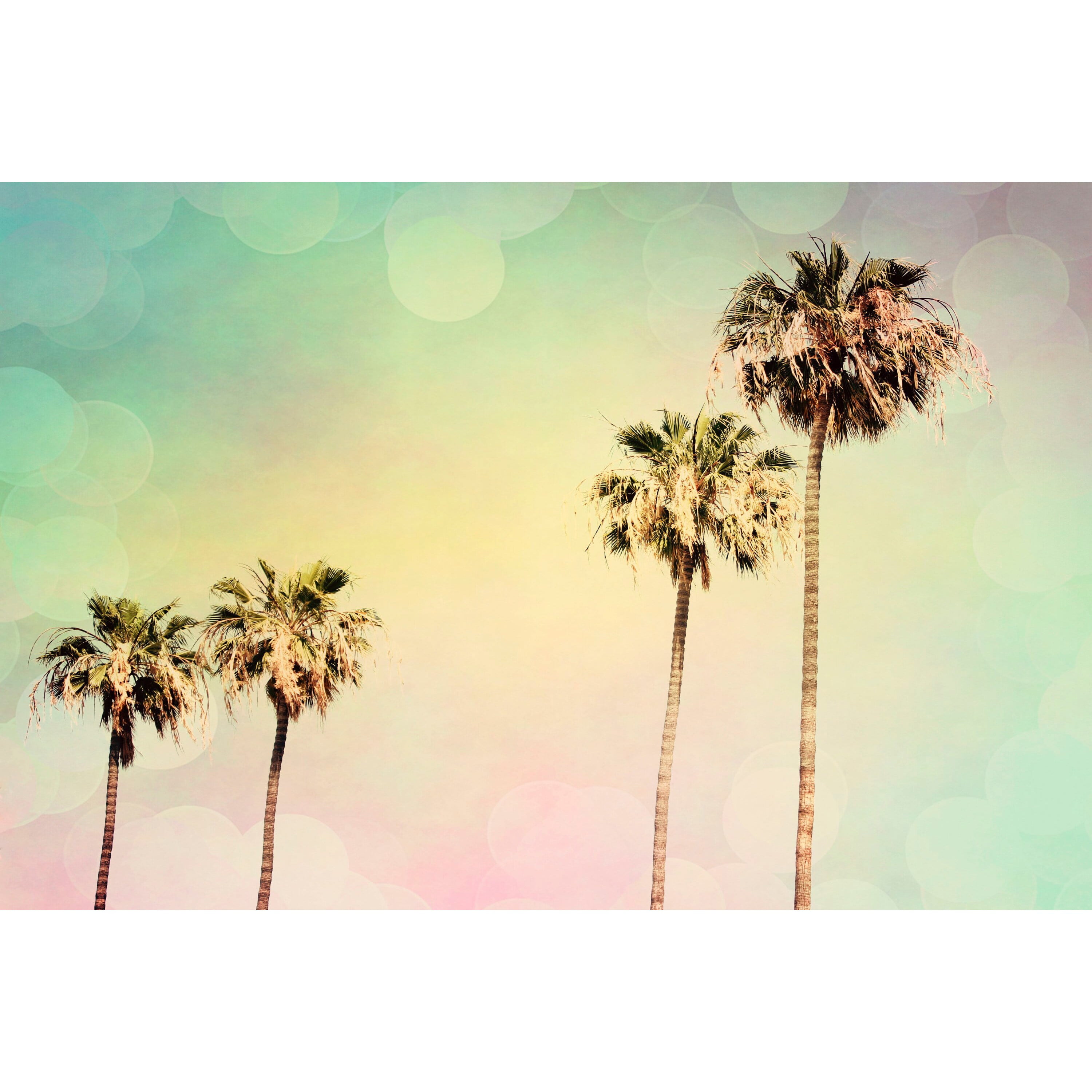 Marmont Hill "Palm Trees II" Painting Print on Wrapped Canvas