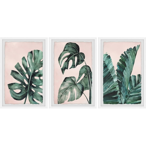Marmont Hill Palmera in Pink Triptych