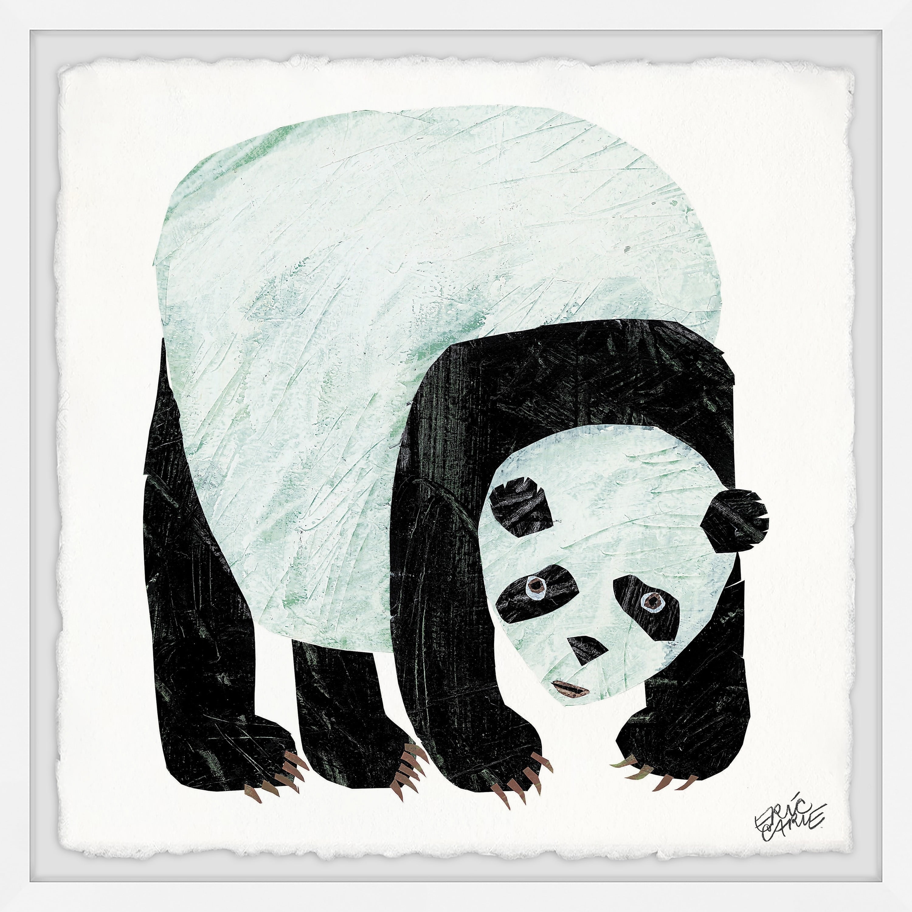 Marmont Hill Panda Bear by Eric Carle Framed Wall Art - Walmart.com