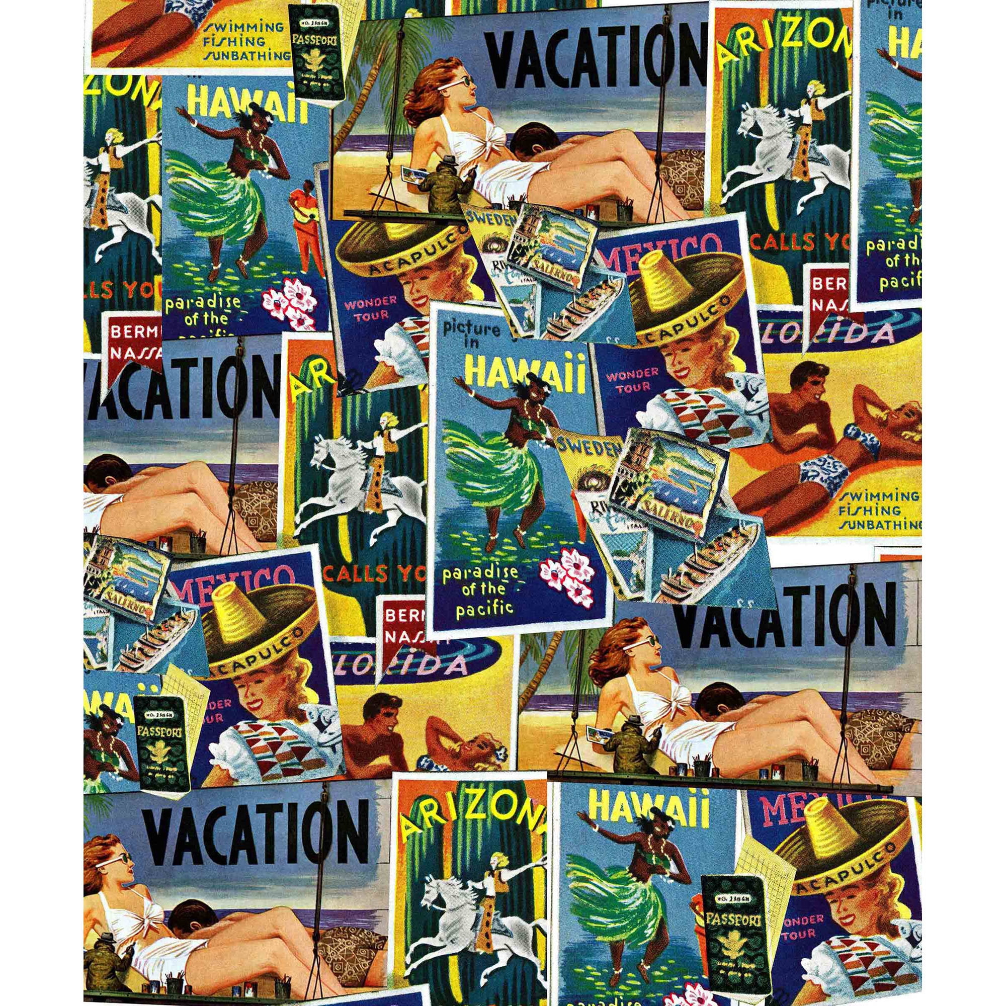Marmont Hill "Paradise of the Pacific" Painting Print on Canvas