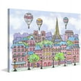 thumbnail image 1 of Marmont Hill "Paris Balloons" by Reesa Qualia Painting Print on Wrapped Canvas, 1 of 5