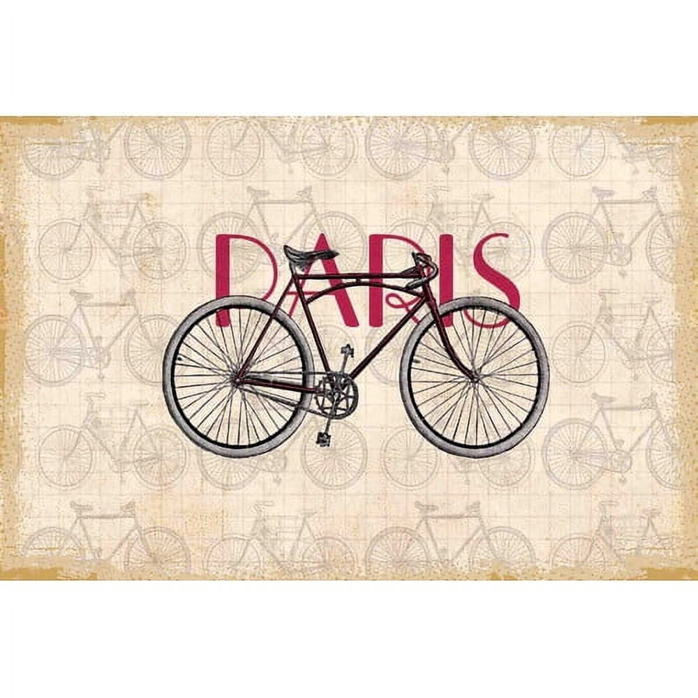 Marmont Hill "Paris Bike" Painting Print on Canvas
