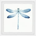 thumbnail image 1 of Marmont Hill Pastel Blue Dragonfly Framed Wall Art, 12" x 12", 1 of 6