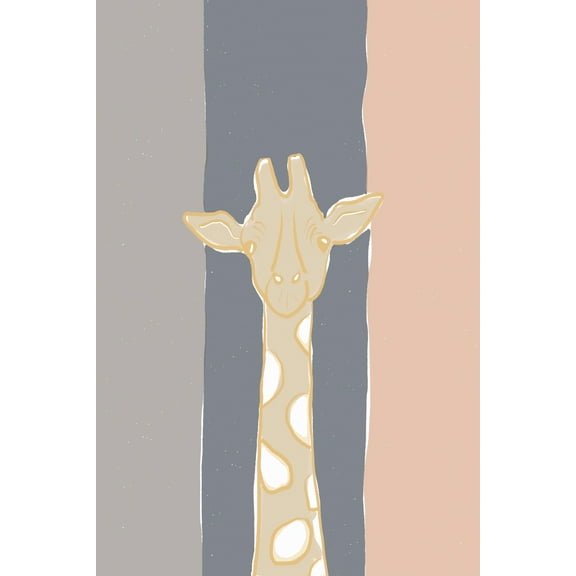 Marmont Hill Pastel Zoo II Canvas Wall Art