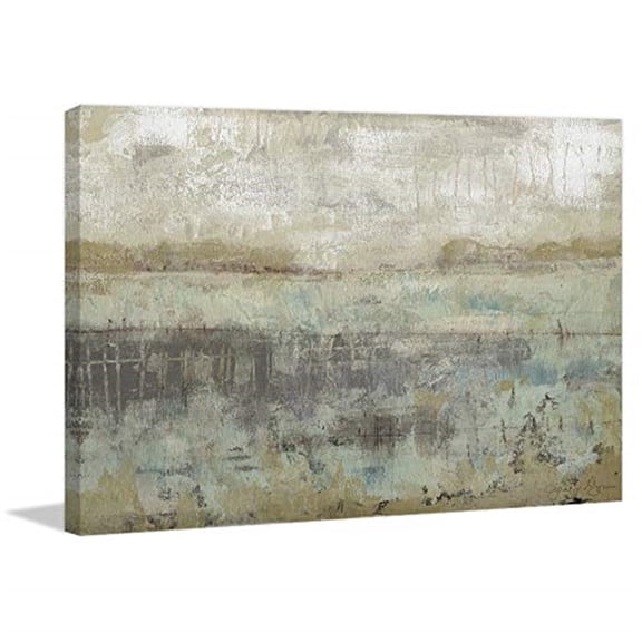 Marmont Hill Pastels and Rust V Painting Print on Wrapped Canvas