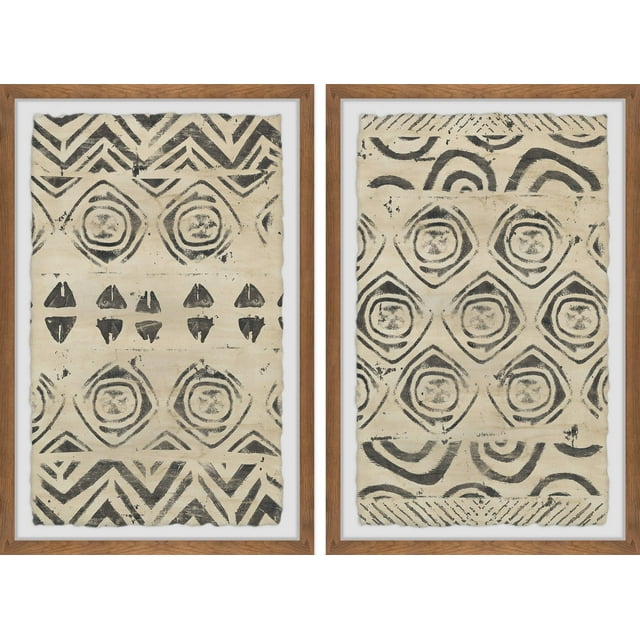 Marmont Hill Pattern Bazaar XII Diptych