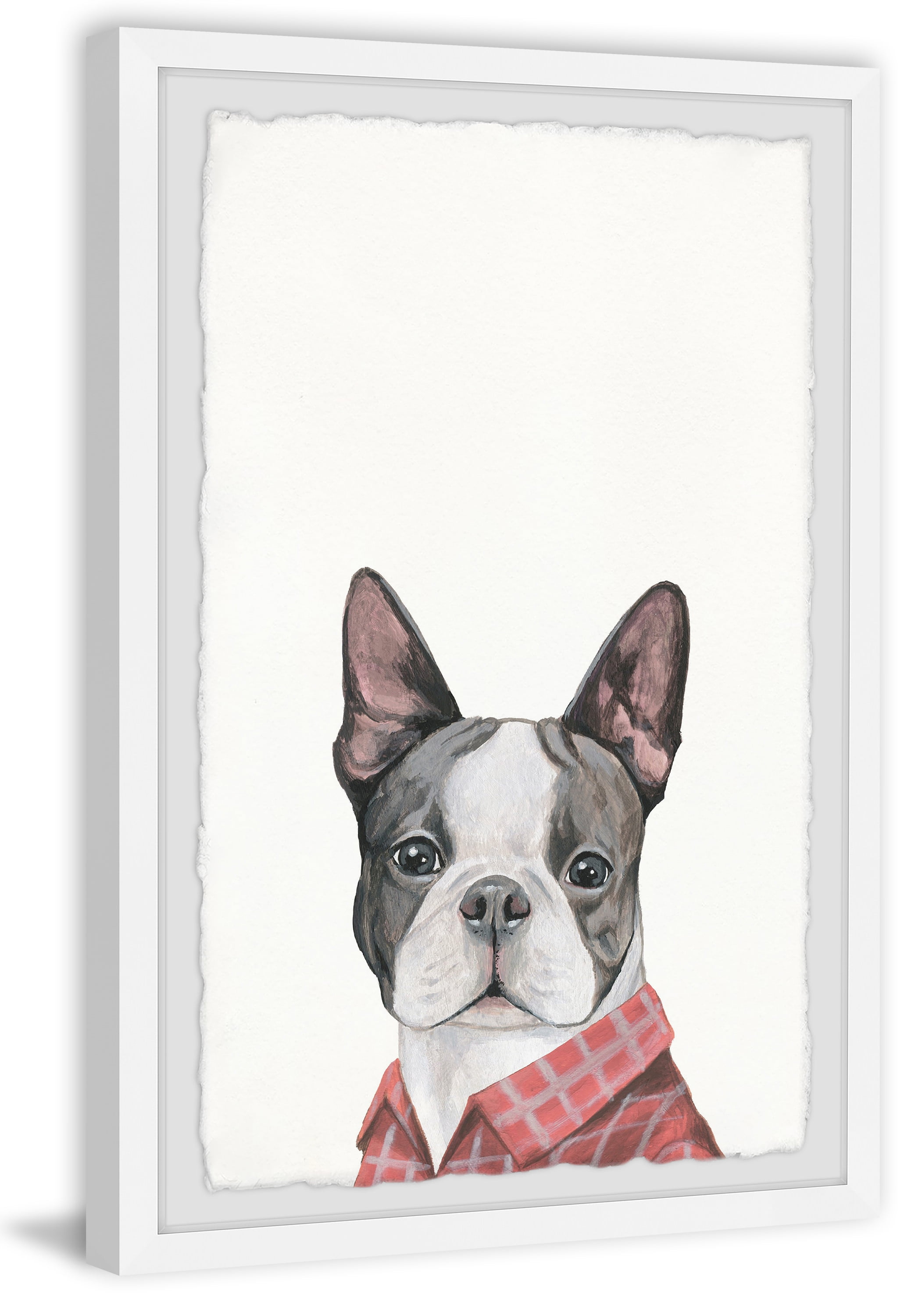 Marmont Hill "Peaceful Pup" Framed Painting Print