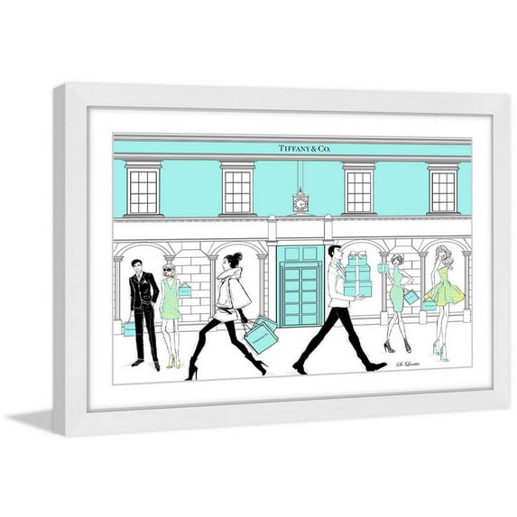 Marmont Hill "People Everywhere" by Loretta So Framed Painting Print