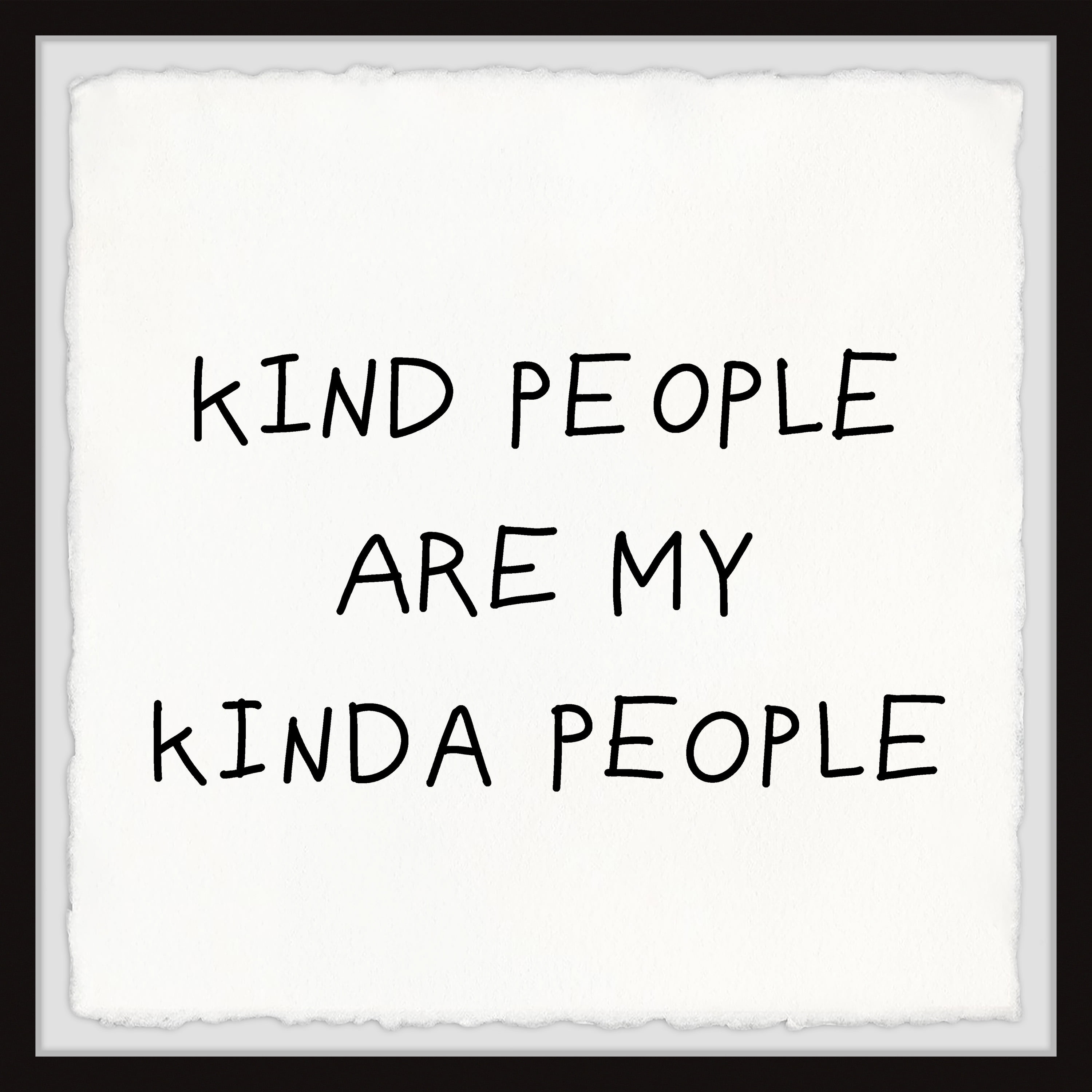 Marmont Hill People's Quote Framed Wall Art