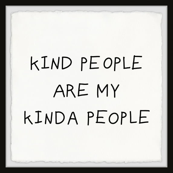 Marmont Hill People's Quote Framed Wall Art