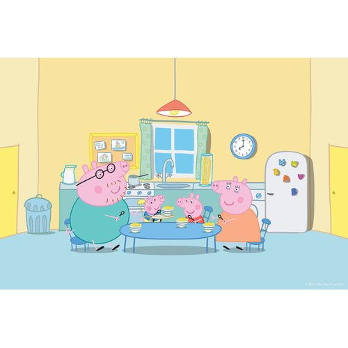 Drawings To Paint & Colour Peppa Pig - Print Design 009