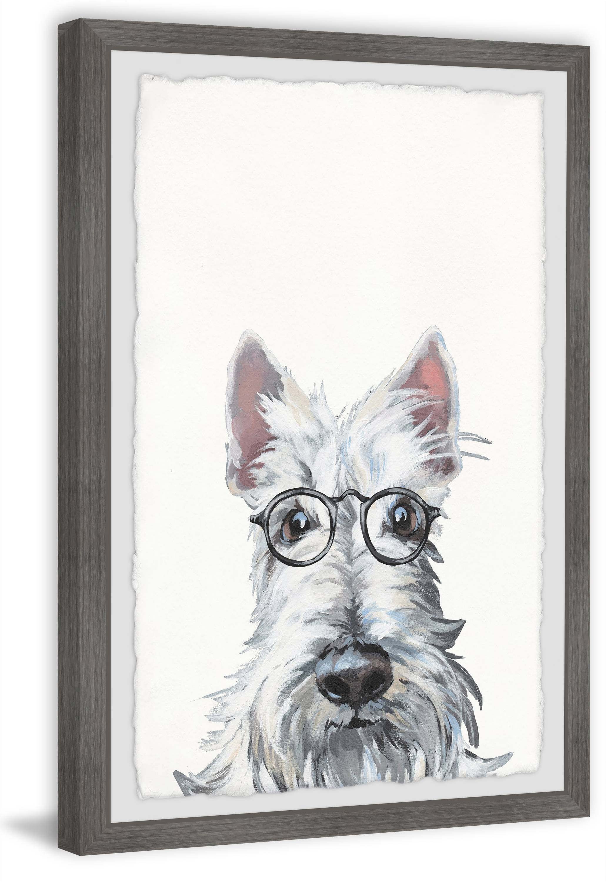 Marmont Hill "Perfectly Close" Framed Painting Art Print, 24.00" x 1.50"