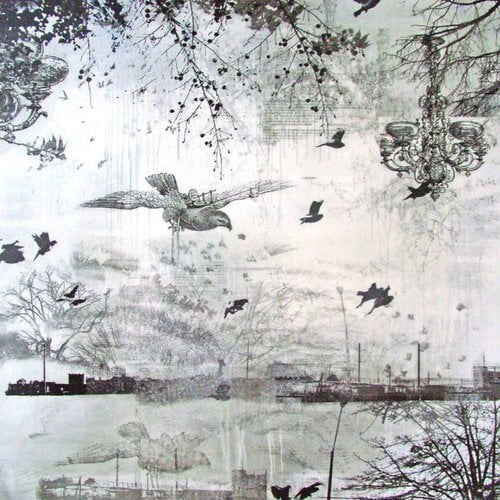 Marmont Hill "Peripheral Collage" by Tracy Silva Barbosa Painting Print on Canvas