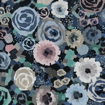 Marmont Hill Perky Blue Bunch Canvas Wall Art