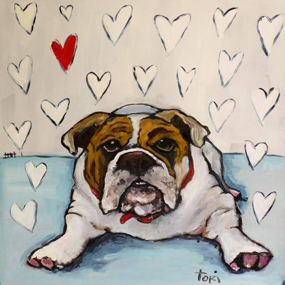 Marmont Hill Piece of My Heart by Tori Campisi Canvas Wall Art