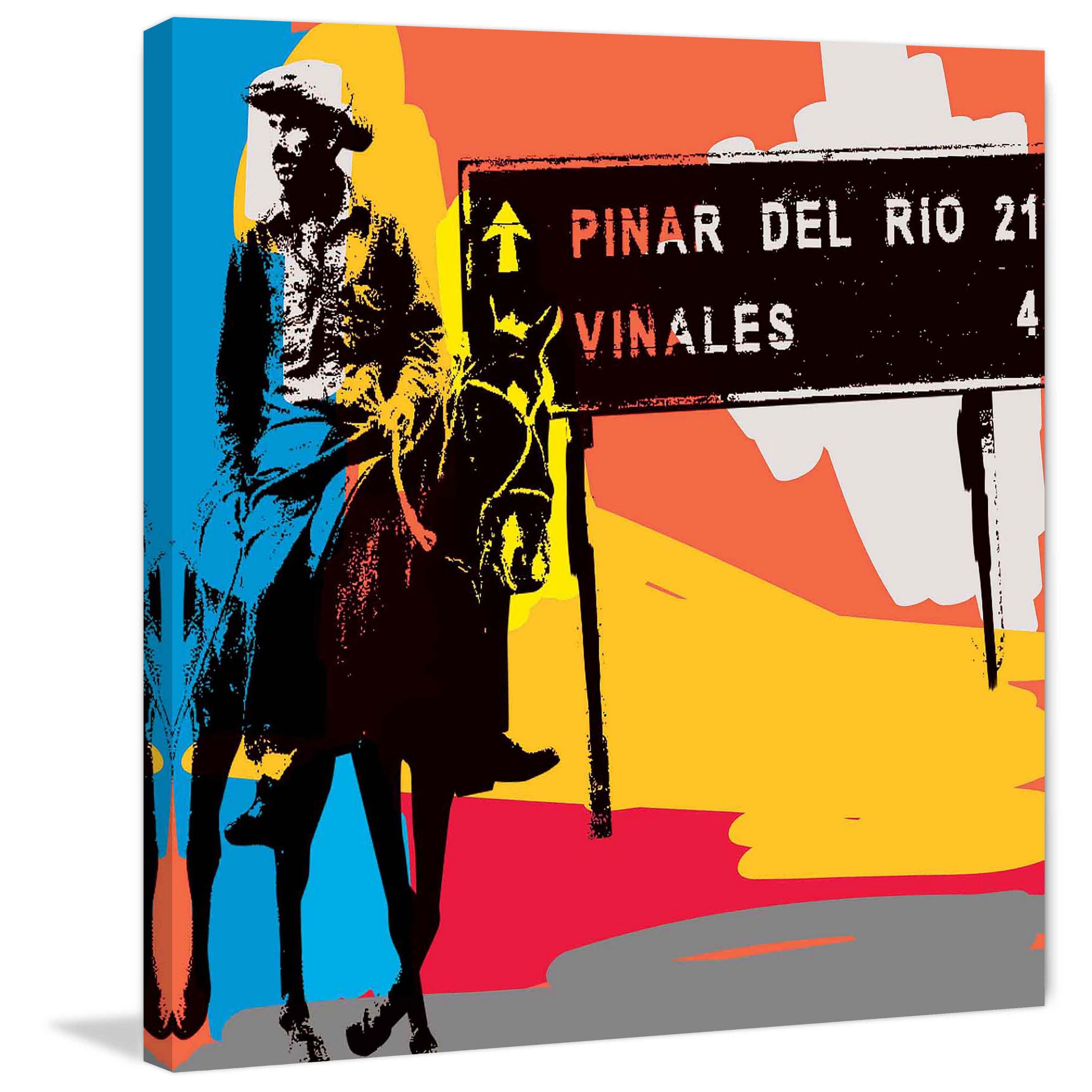 Marmont Hill "Pinar Del Rio II" by Josh Ruggs Painting Print on Wrapped Canvas