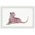 thumbnail image 1 of Marmont Hill Pink Cheetah Framed Wall Art, 1 of 6