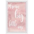 thumbnail image 1 of Marmont Hill Pink Dream Big Little One Framed Wall Art, 1 of 6