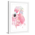 thumbnail image 1 of Marmont Hill "Pink Flamingo" by Diana Alcala Framed Painting Print, 1 of 6